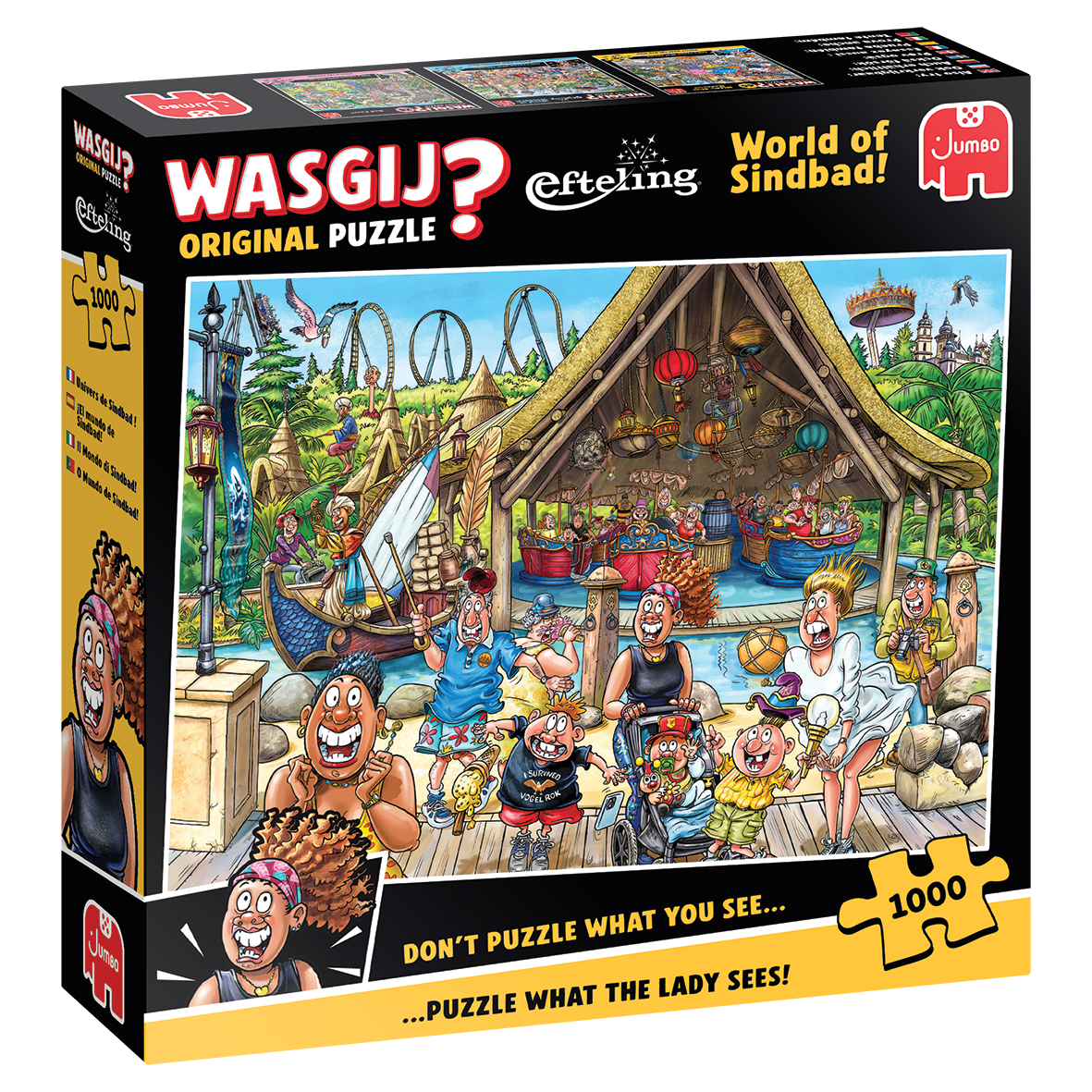 Wasgij Original Efteling - World of Sindbad! (1000 pieces)
