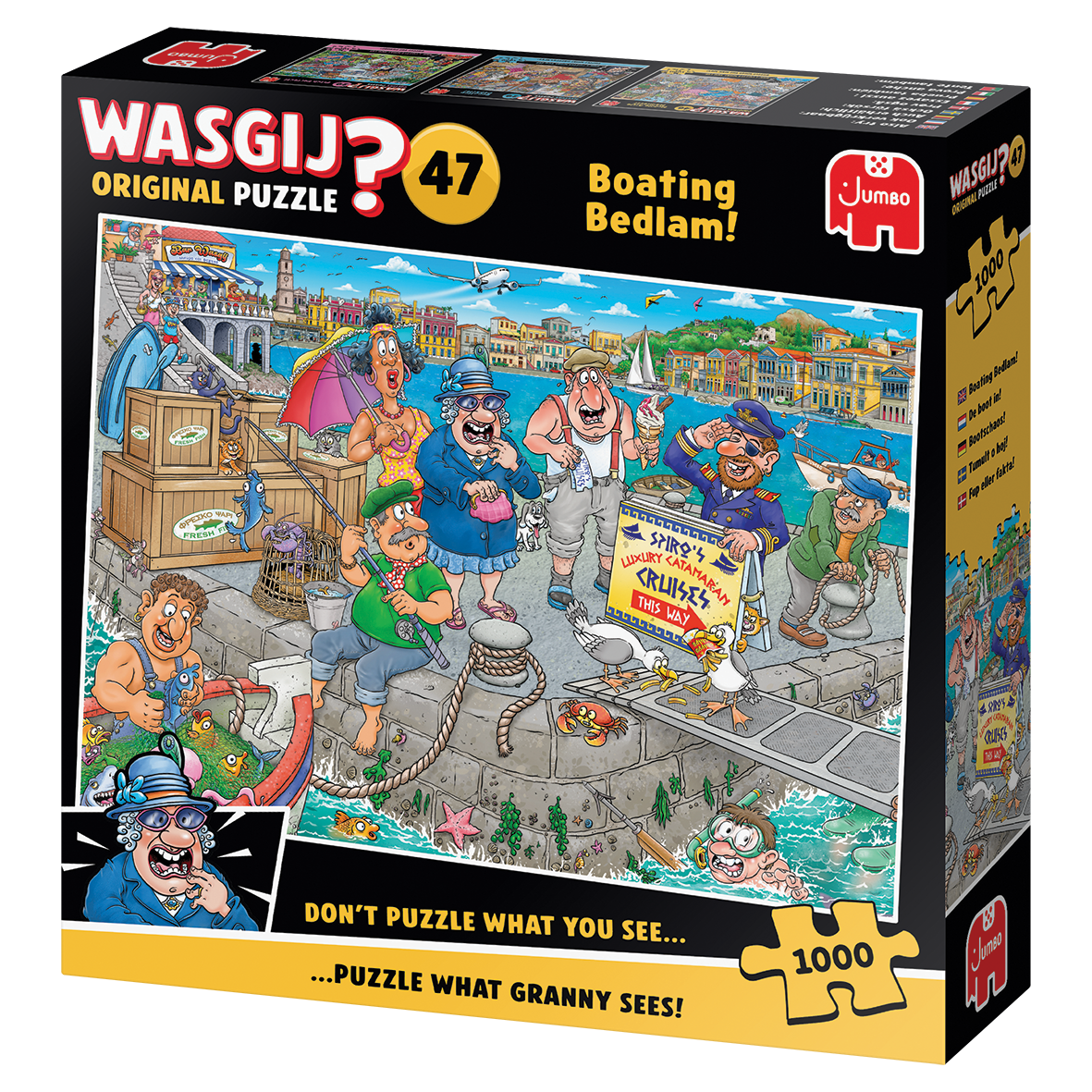 Wasgij Original 47 - Le Radeau à la Dérive ! (1000 pièces)
