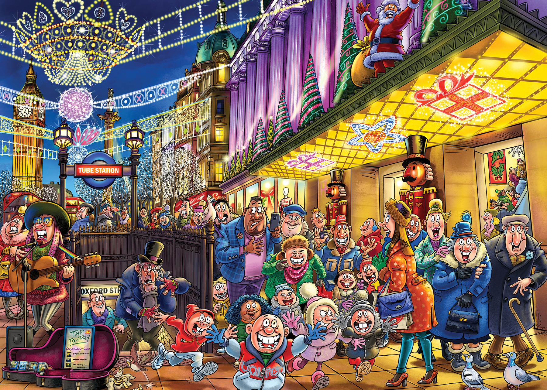 Wasgij Christmas 20 - De geesten van Kerstmis! (2x1000 stukjes)