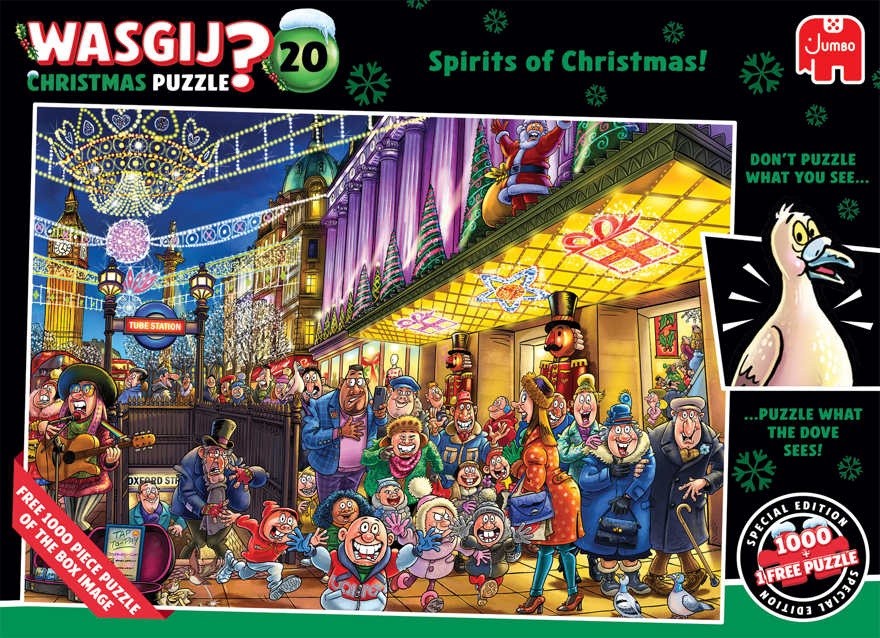 Wasgij Christmas 20 - De geesten van Kerstmis! (2x1000 stukjes)