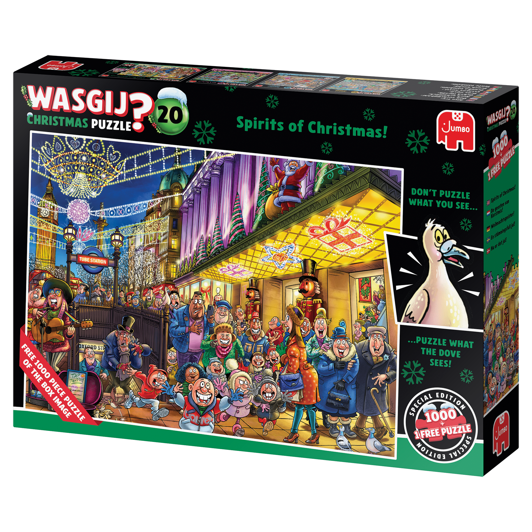 Wasgij Christmas 20 - De geesten van Kerstmis! (2x1000 stukjes)