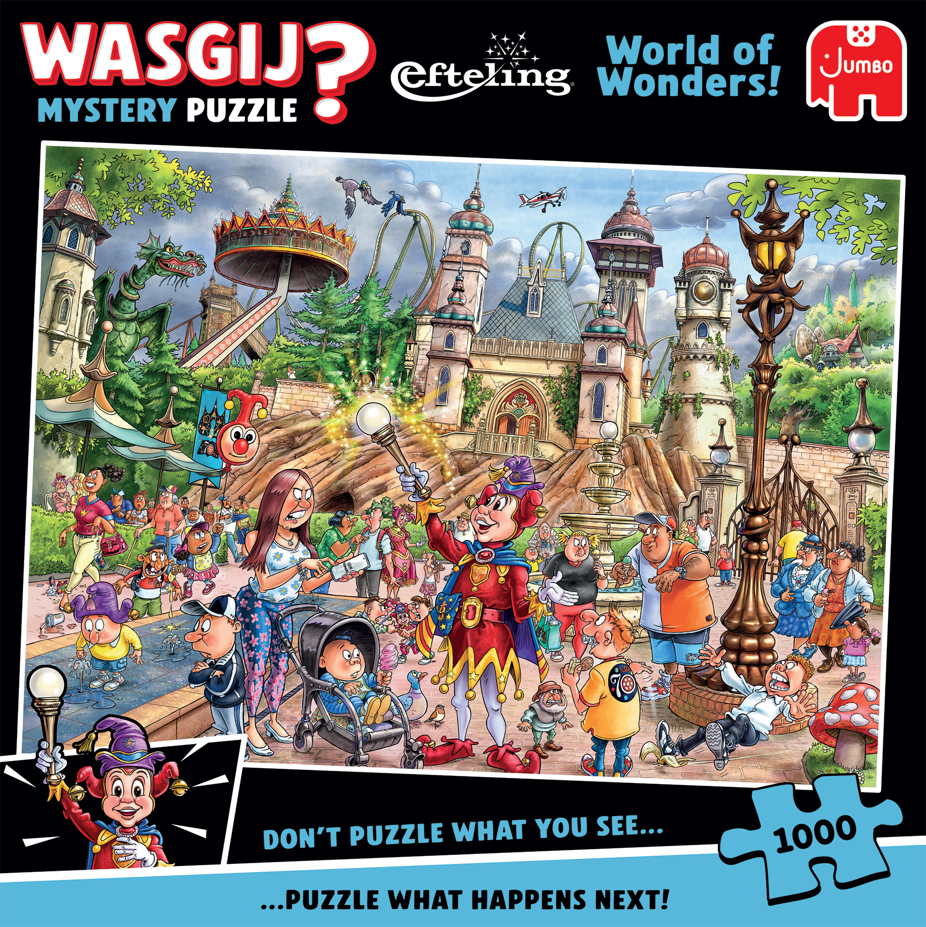Wasgij Mystery Efteling - l’Univers enchanté (1000 pièces)