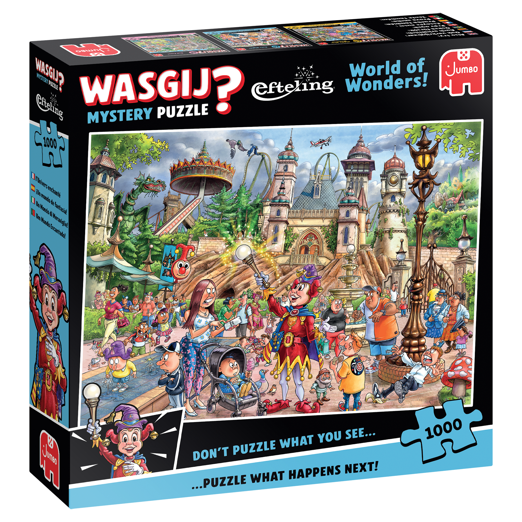 Wasgij Mystery Efteling - l’Univers enchanté (1000 pièces)