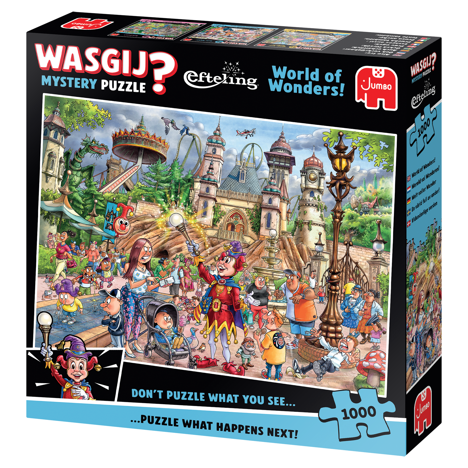 Wasgij Mystery Efteling - l’Univers enchanté (1000 pièces)
