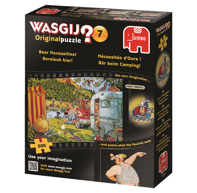 Wasgij Original 7 Bear Necessities 500 Pieces wasgij-original-7-bear-necessities-500-pieces