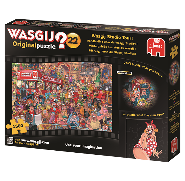 Wasgij Original 22 - Visite guidée aux studios Wasgij ! (1500 pièces)