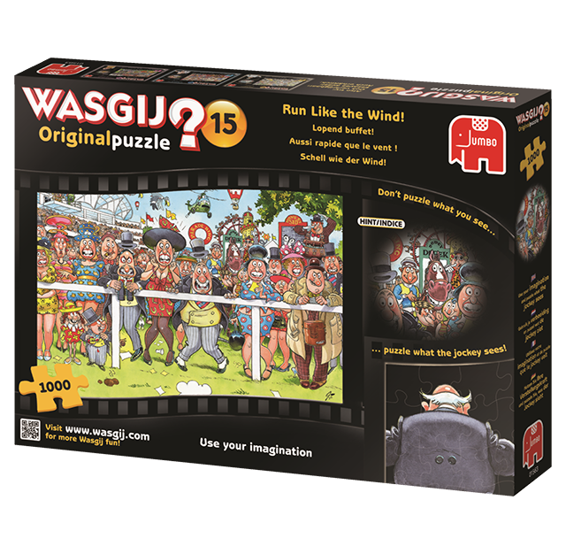 Wasgij Original 15 - Run Like the Wind! (1000 pieces)