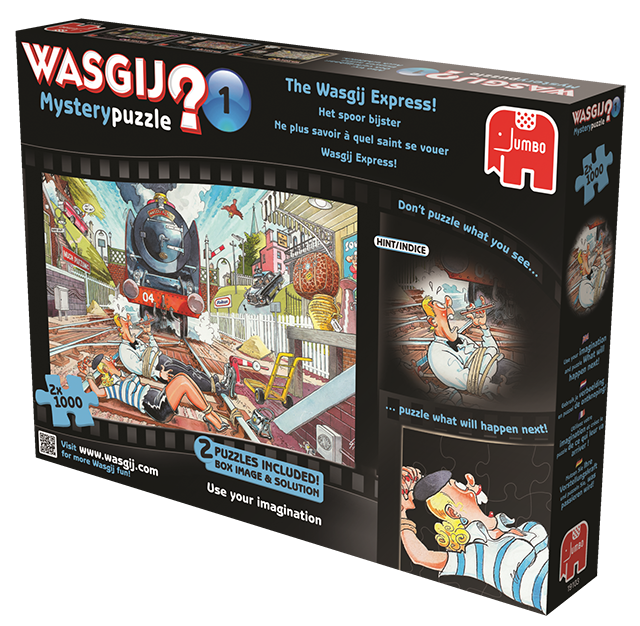 Wasgij Mystery 1 - Het spoor bijster (2x1000 stukjes)