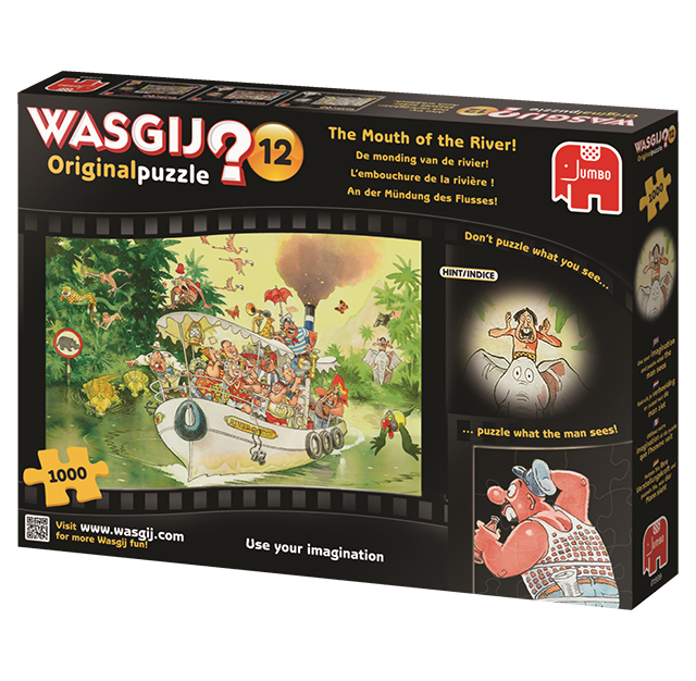 Wasgij Original 12 - The Mouth of the River! (1000 pieces)