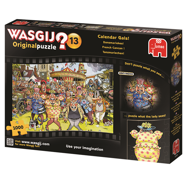 Wasgij Original 13 - French Cancan ! (1000 pièces)