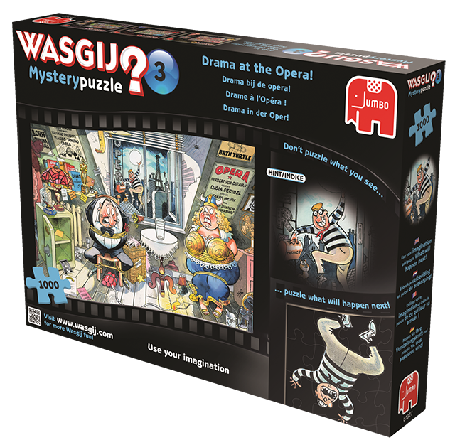 Wasgij Mystery 3 - Drama at the Opera! (1000 pieces)