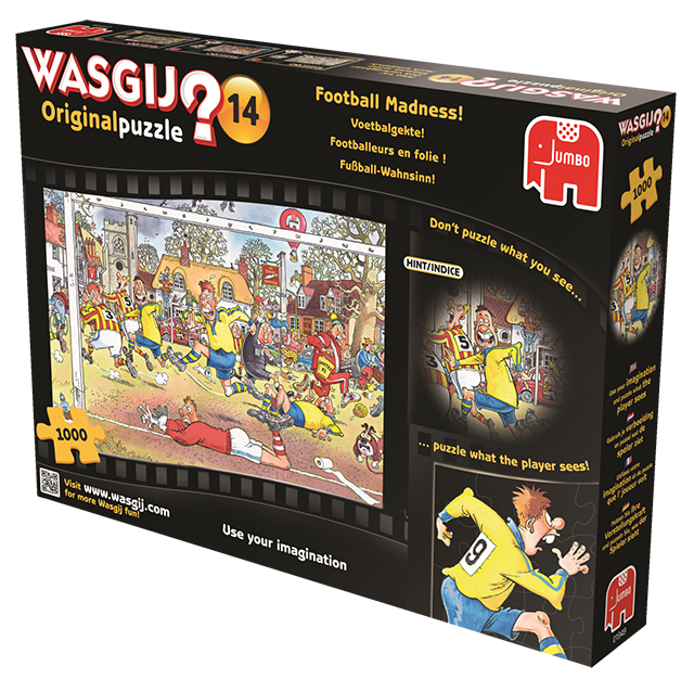 Wasgij Original 14 - Fußball-Wahnsinn! (1000 Teile)