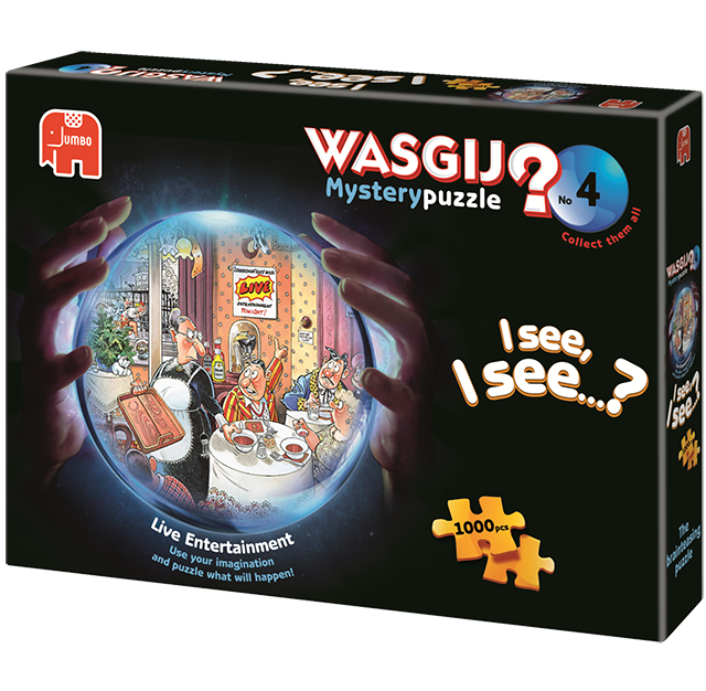 Wasgij Mystery 4 - Live Entertainment (1000 stukjes)