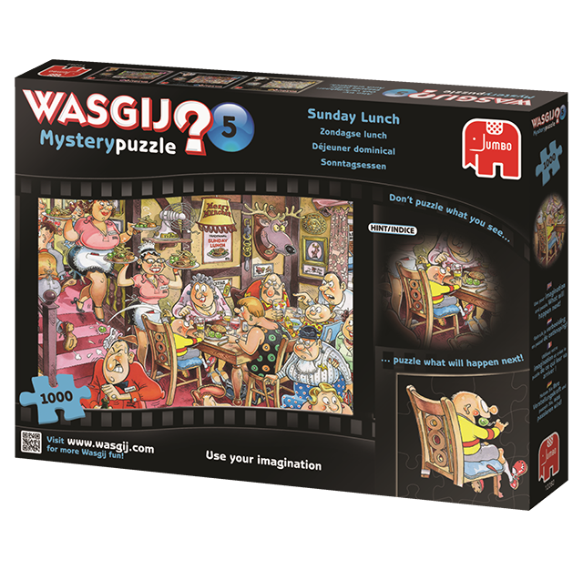 Wasgij Mystery 5 - Déjeuner dominical (1000 pièces)