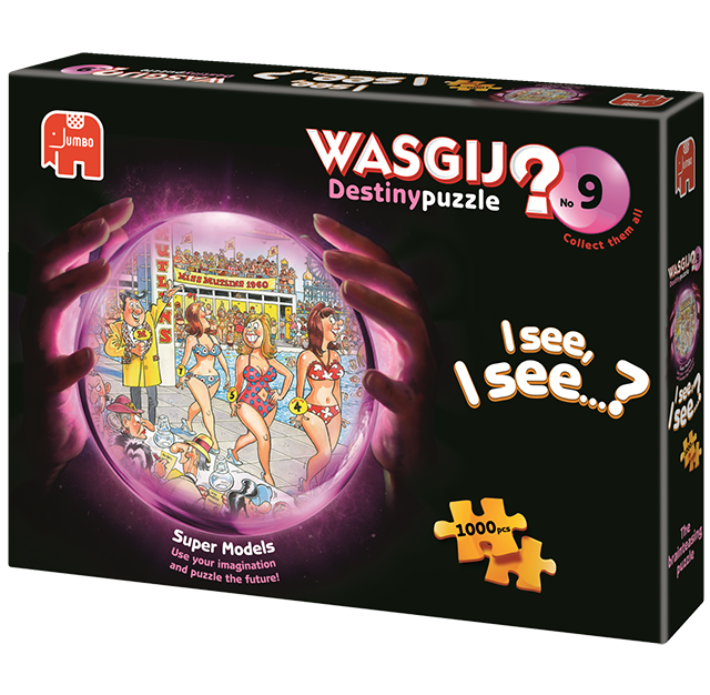 Wasgij Destiny 9 - Super Models (1000 pieces)