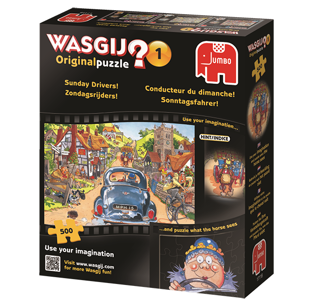 Wasgij Original 1 - Les conducteurs du dimanche (500 pièces)