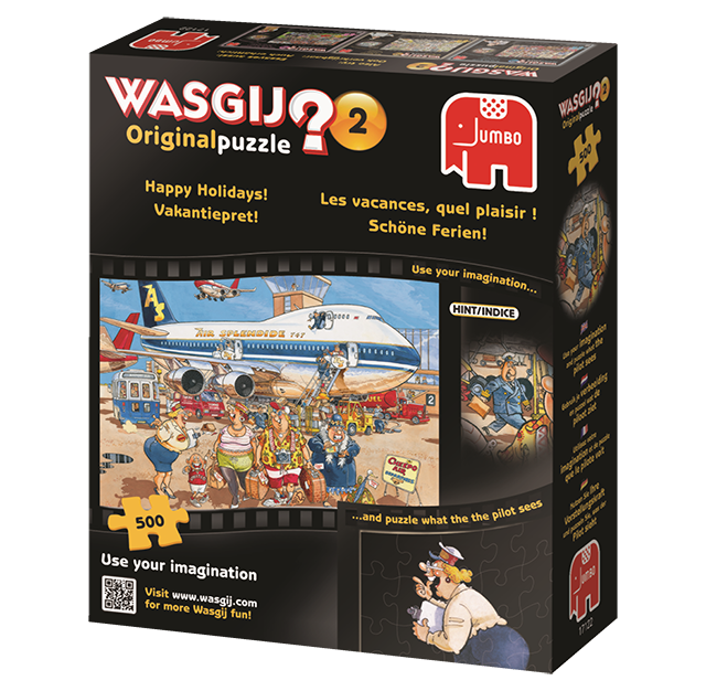 Wasgij Original 2 - Happy Holidays! (500 pieces)