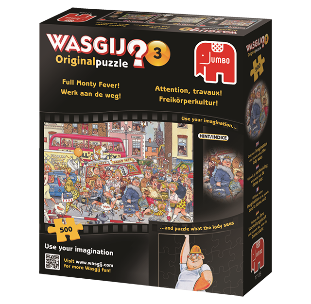 Wasgij Original 3 - Full Monty Fever! (500 pieces)