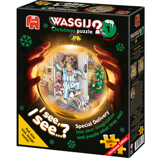 Wasgij Christmas 1 - Speciale levering (500 stukjes)