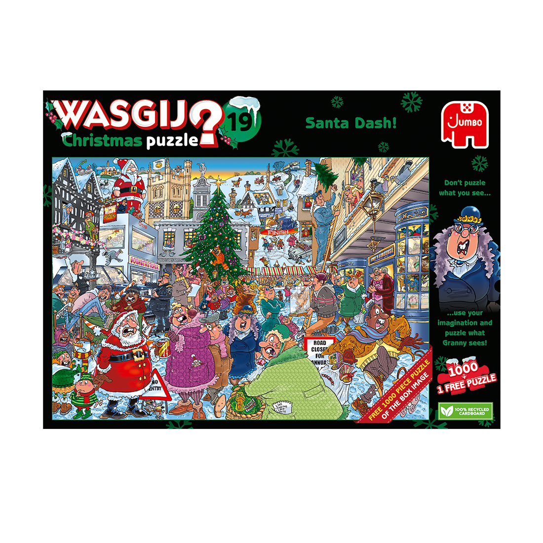 Jumbo Puzzle de Noël de Wasgij - acheter sur Jumbo Puzzle de Noël de Wasgij - acheter sur