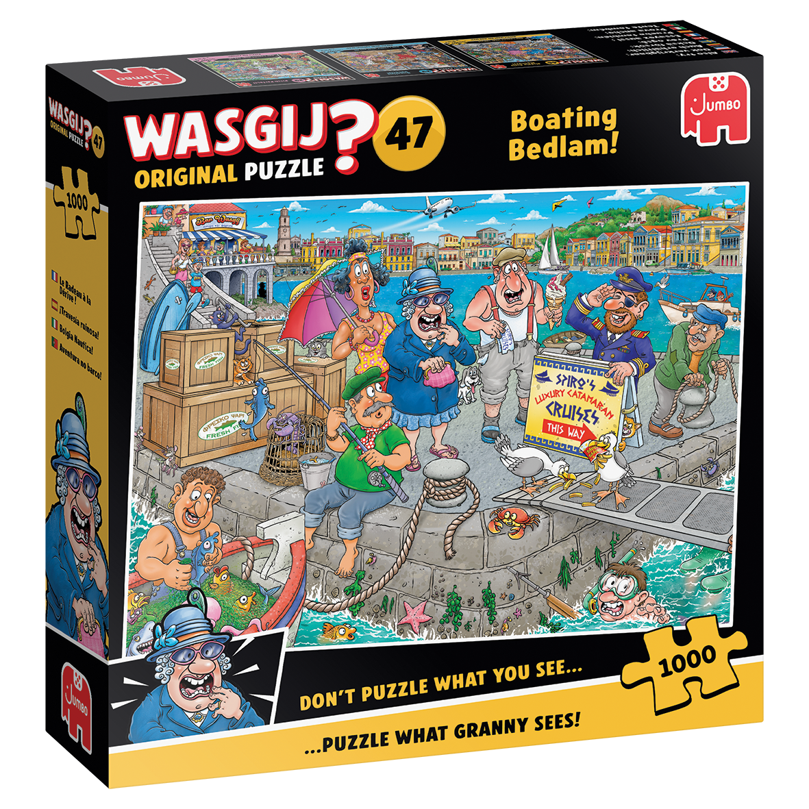 Wasgij Original 47 - Boating Bedlam! (1000 pieces)
