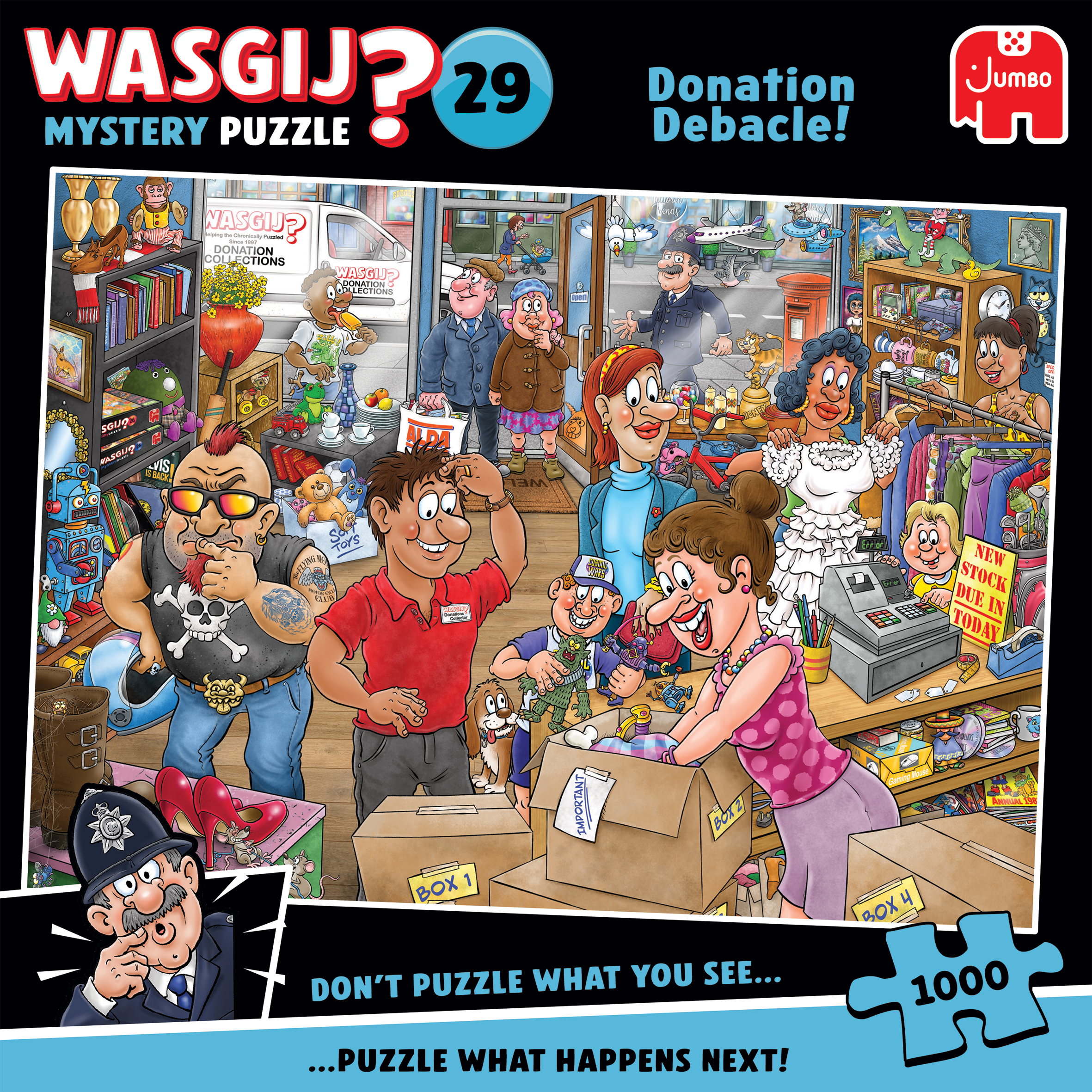 Wasgij Mystery 29 - Un fiasco embarrassant ! (1000 pièces)