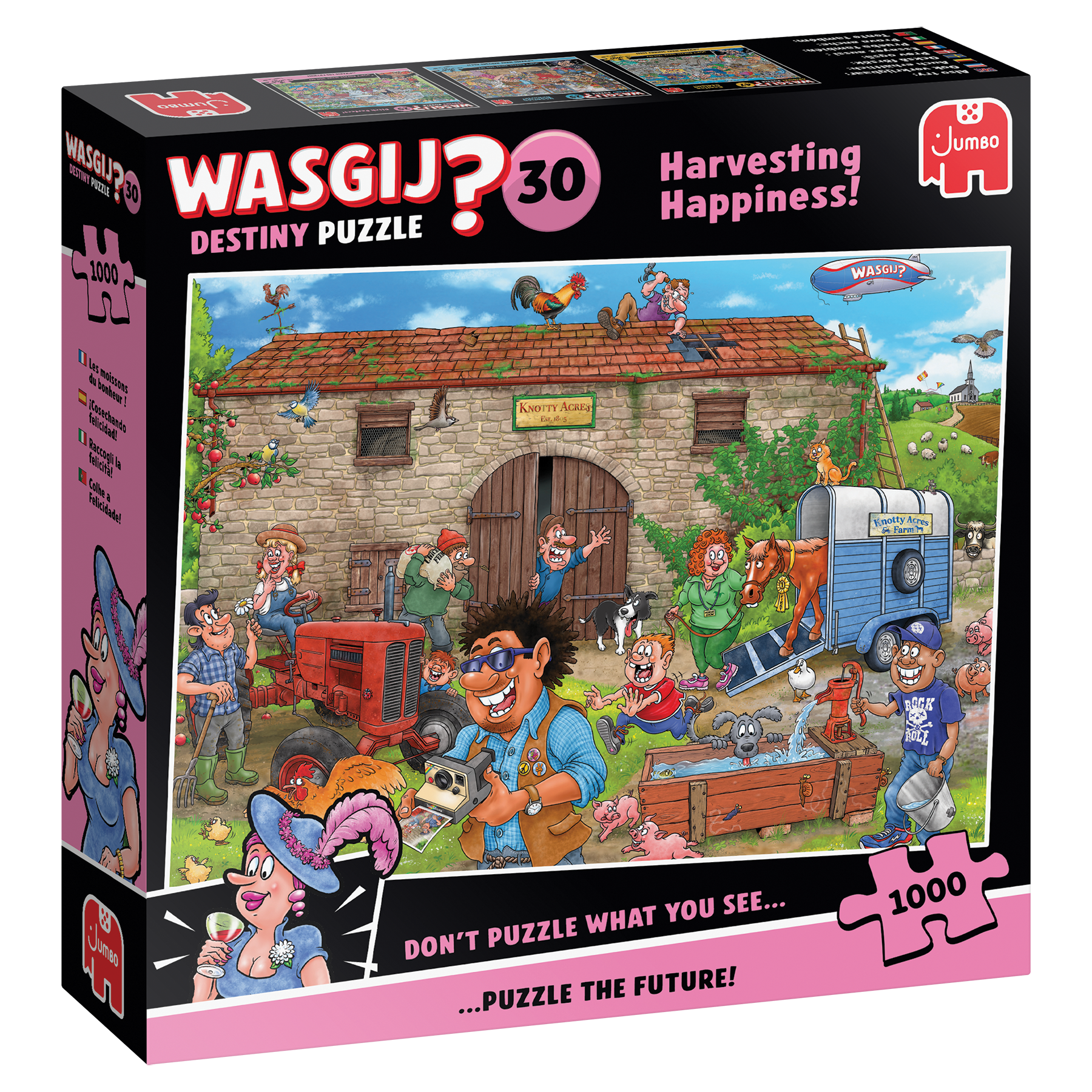 Wasgij Destiny 30 - Les moissons du bonheur ! (1000 pièces)