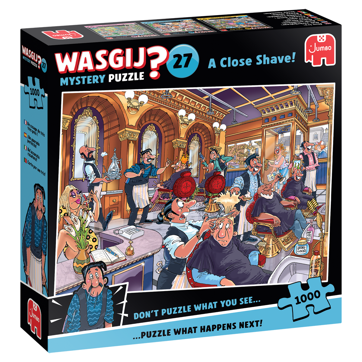 Puzzle Wasgij Mystery 26 'Data Notte', 1000 Pezzi, Per Adulti, Sfida Logica, Multicolore - Foto 4