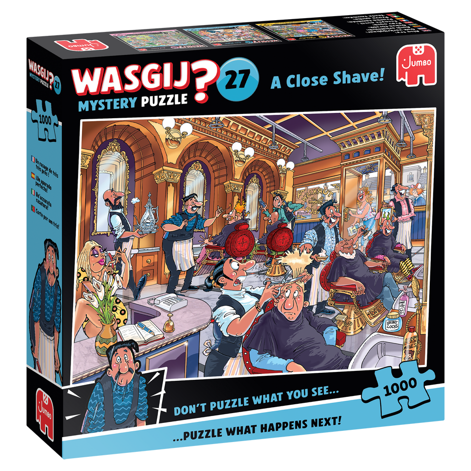 Puzzel Wasgij Retro Mystery 26 date night 1000 stukjes