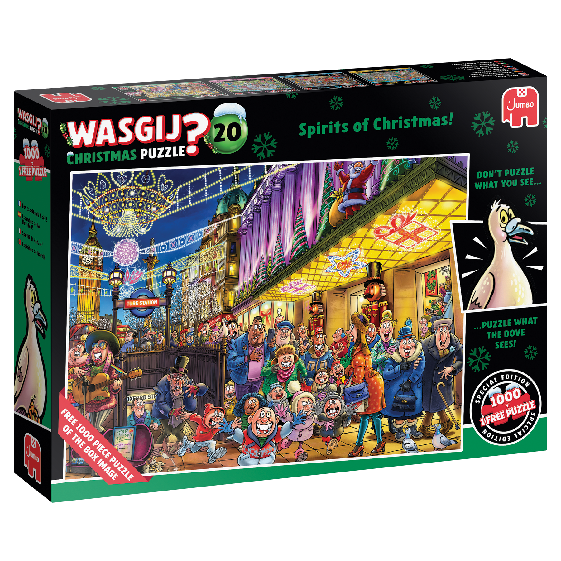 Wasgij Christmas 20 - De geesten van Kerstmis! (2x1000 stukjes)
