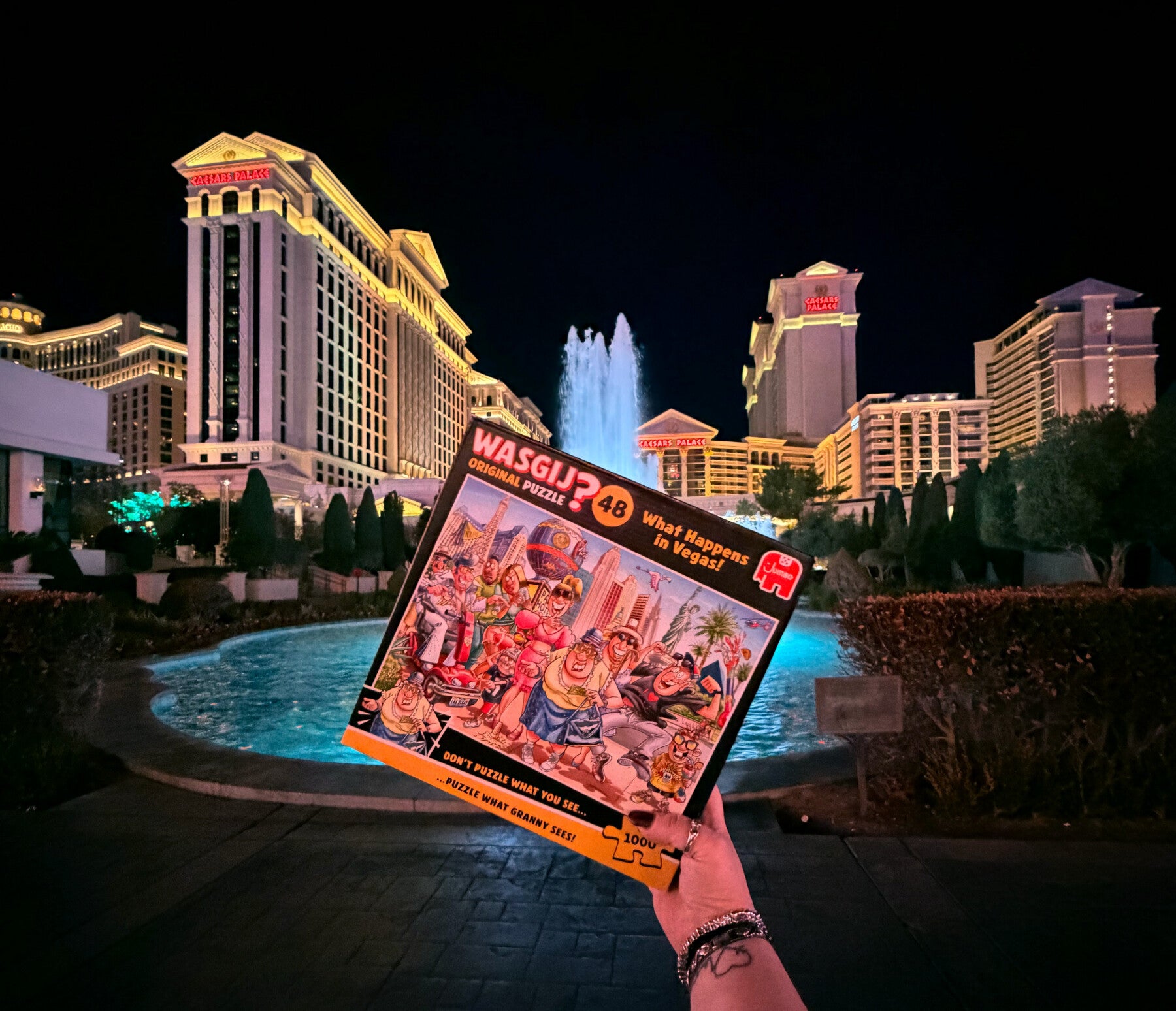 King City Collection - Las Vegas Legpuzzel - 1000 stukjes - De King City Collection - Las Vegas Legpuzzel - 1000 stukjes - De