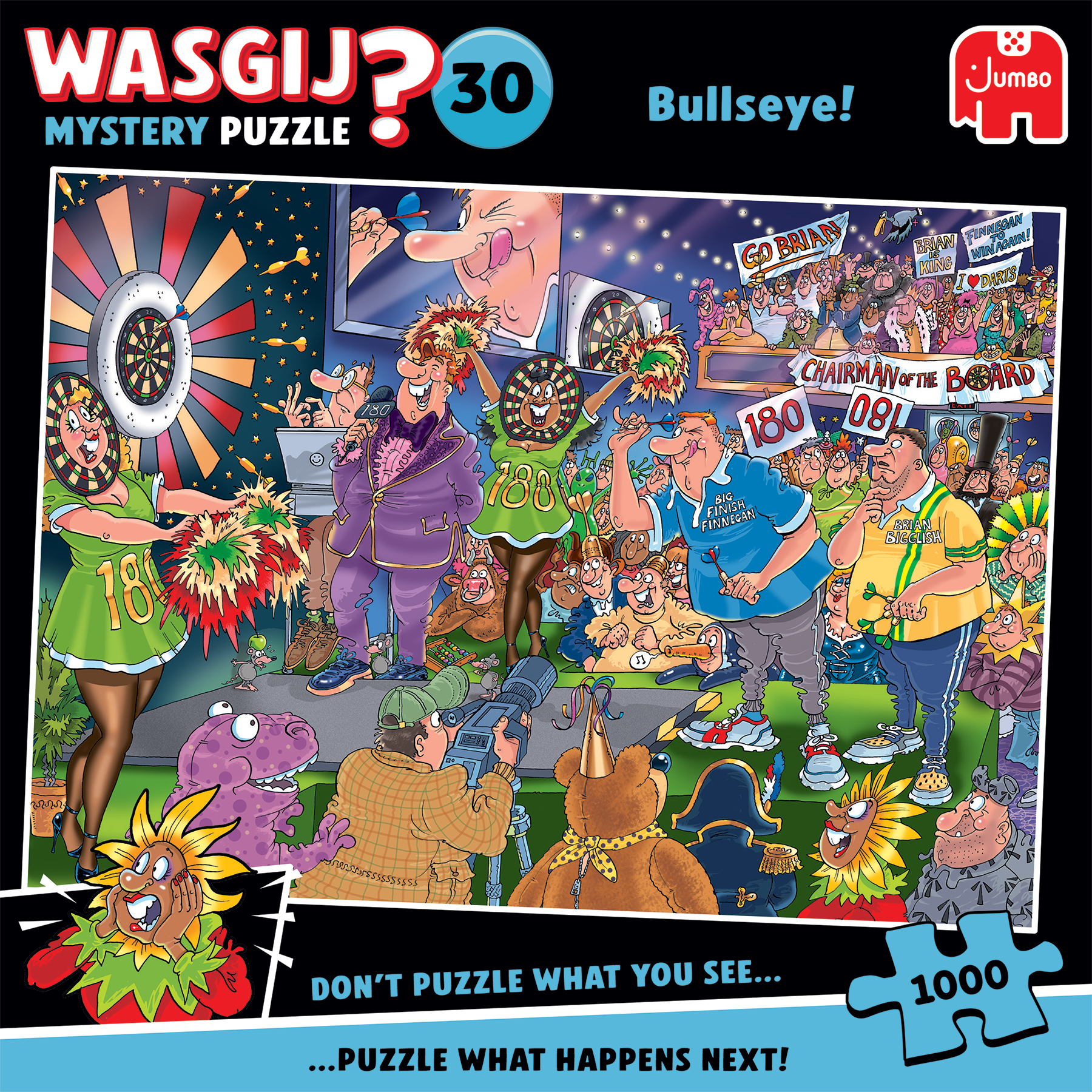 Wasgij Mystery 30 - En plein dans le mille ! (1000 pièces)