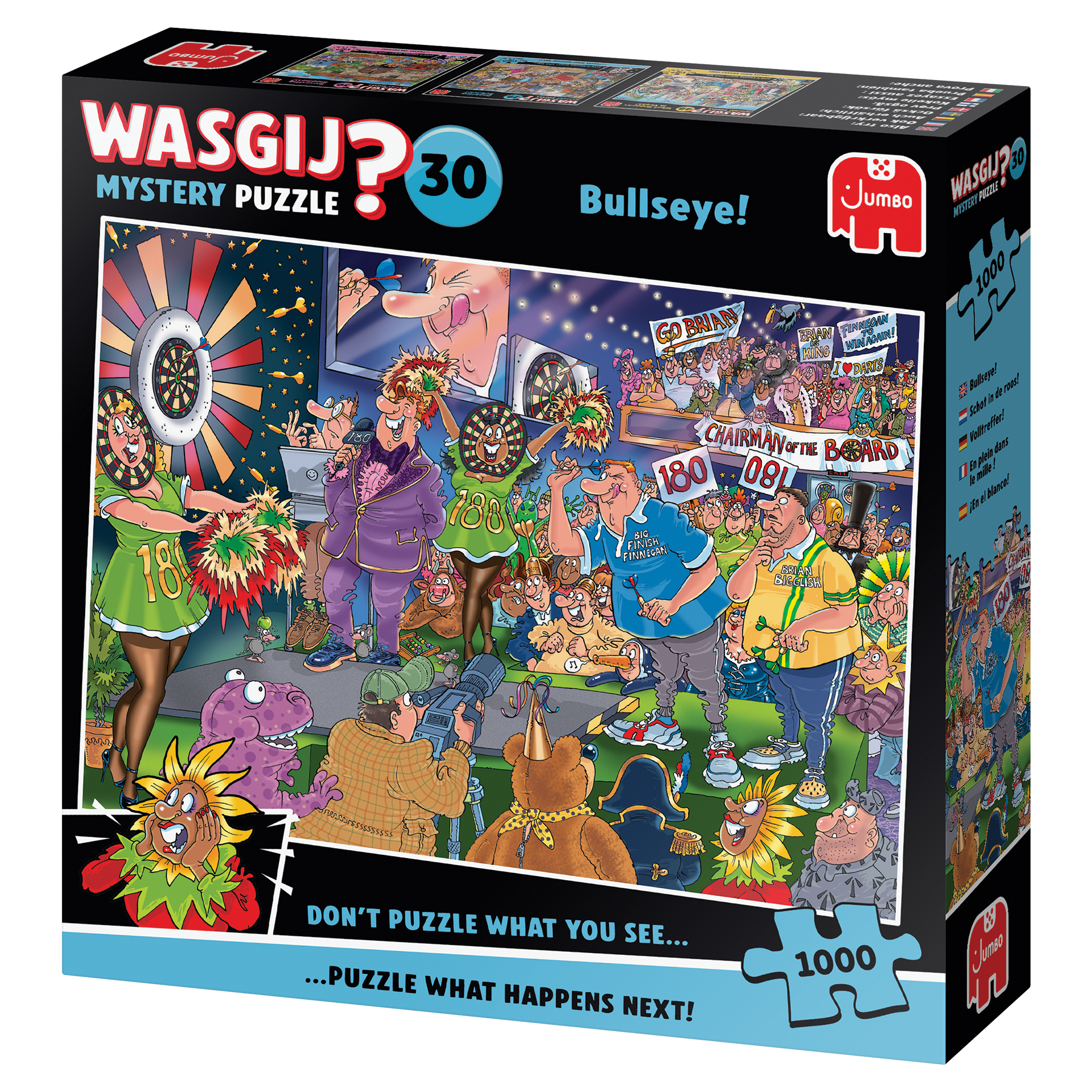 Wasgij Mystery 30 - En plein dans le mille ! (1000 pièces)