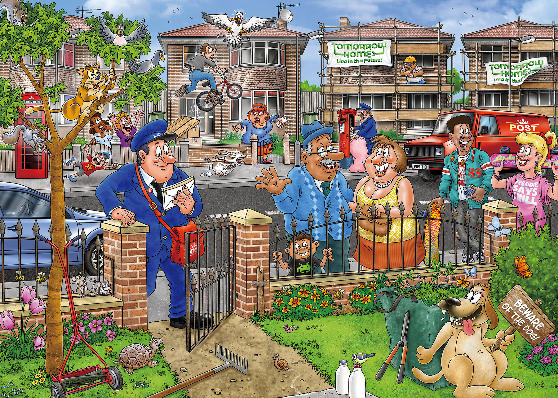 Wasgij Destiny 31 - Home Delivery! (1000 pieces)