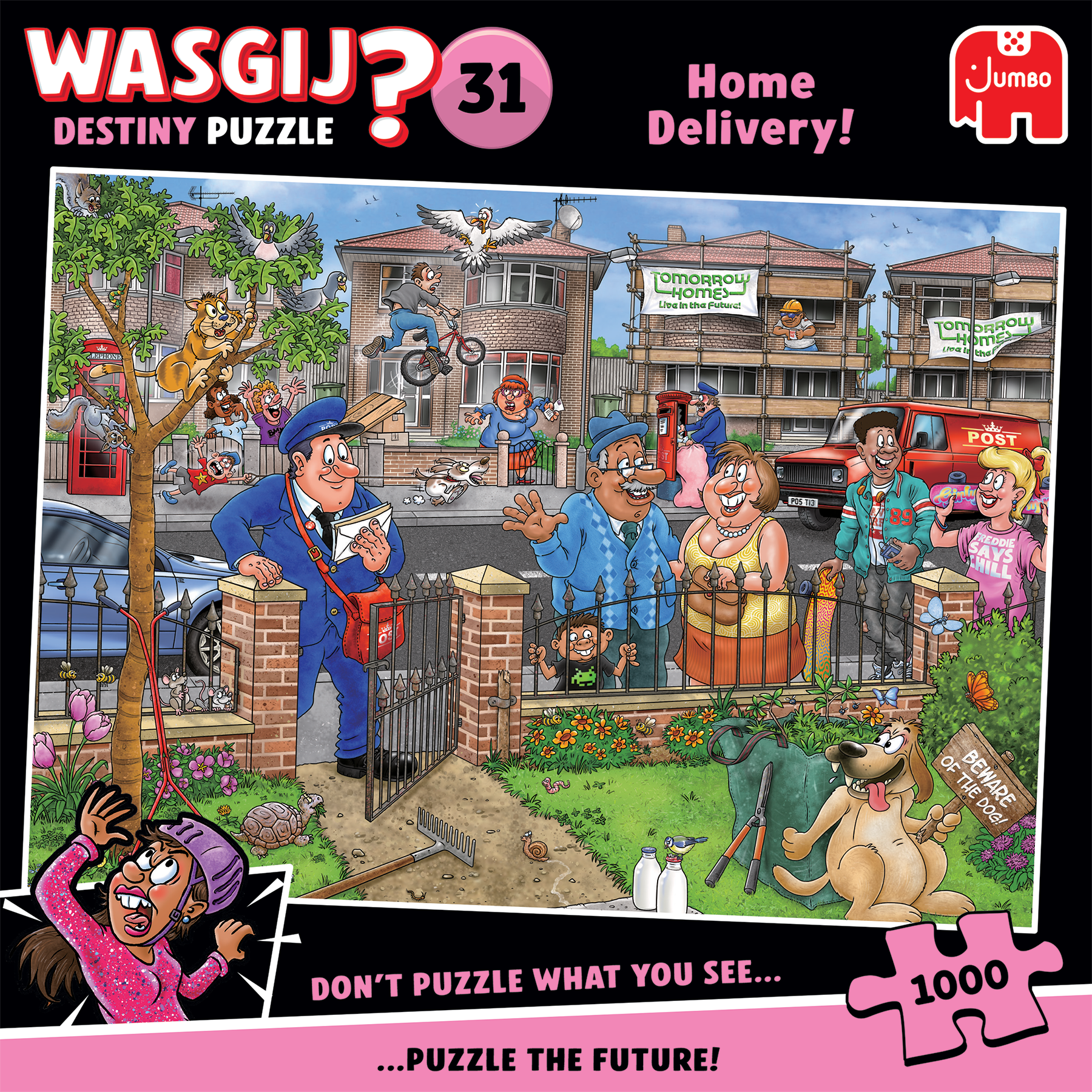 Wasgij Destiny 31 - Home Delivery! (1000 pieces)