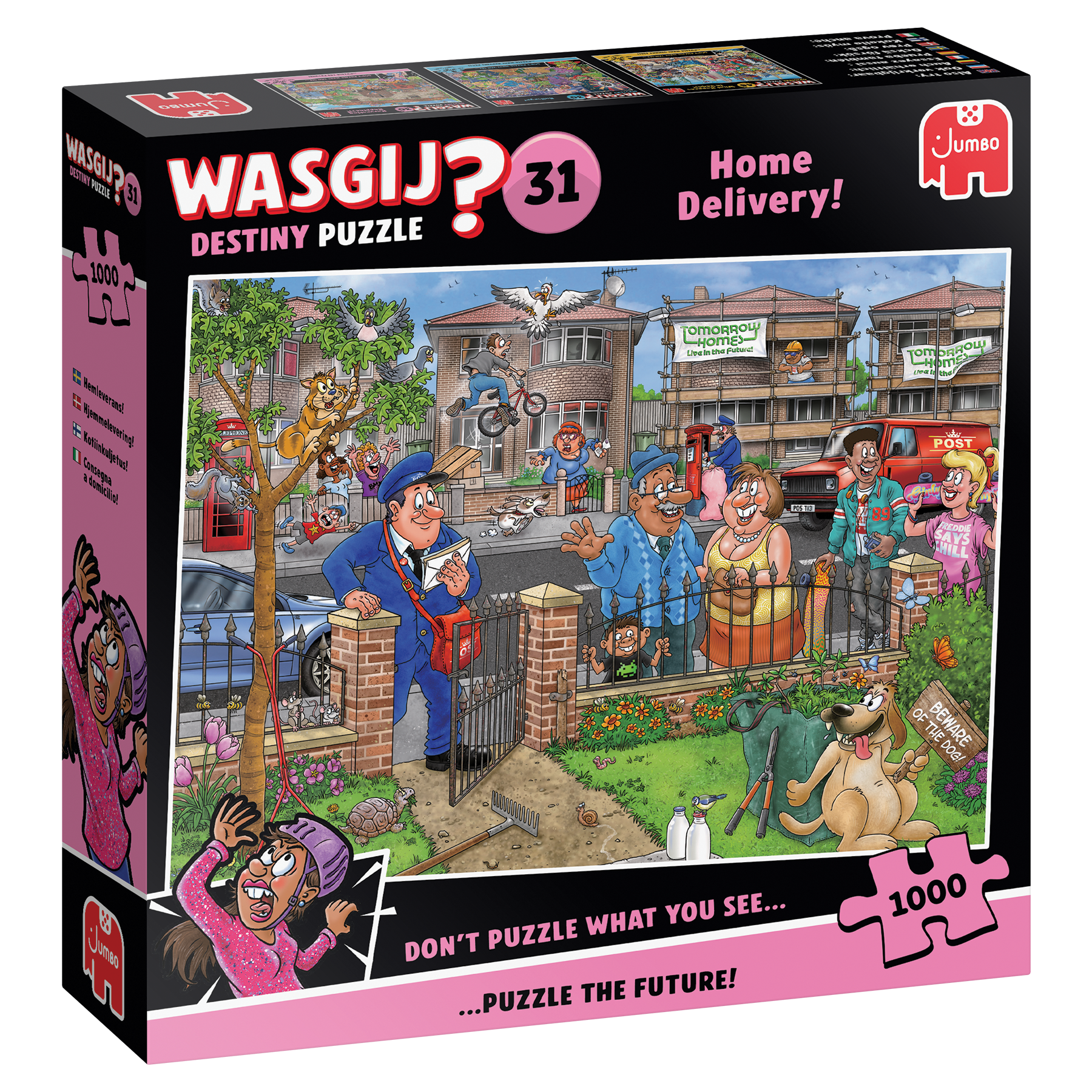 Wasgij Destiny 31 - Home Delivery! (1000 pieces)