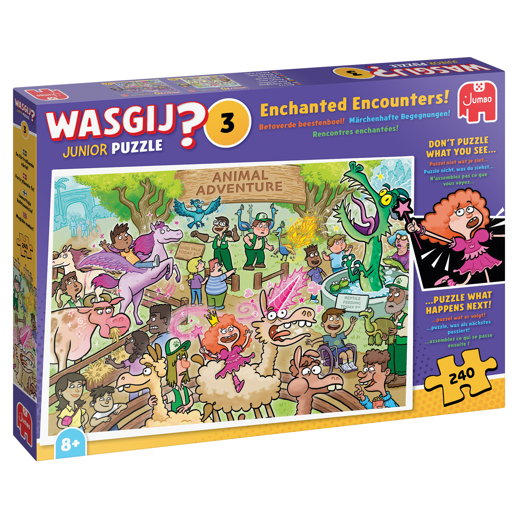 Wasgij Junior 3 - Rencontres enchantées ! (240 pièces)