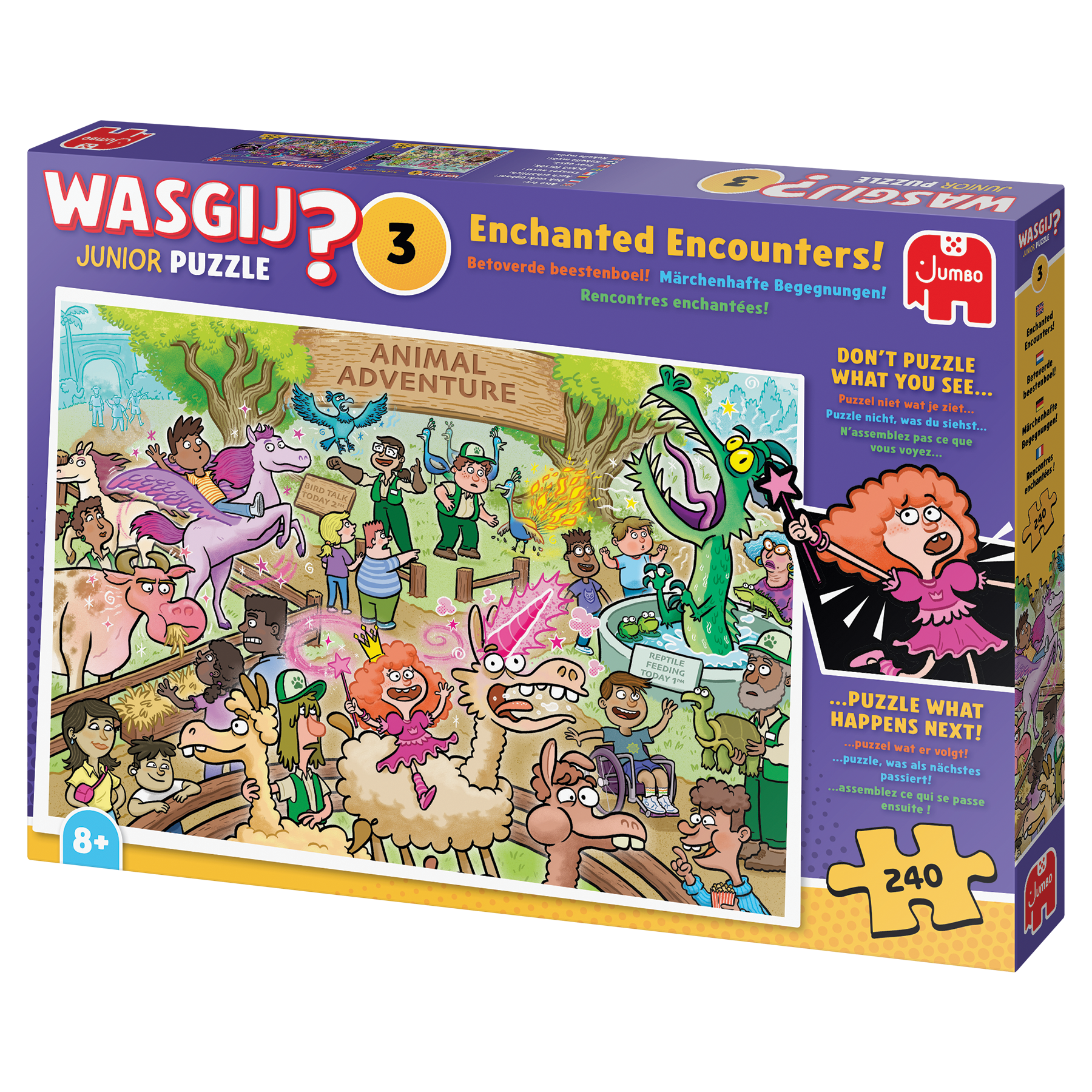 Wasgij Junior 3 - Rencontres enchantées ! (240 pièces)