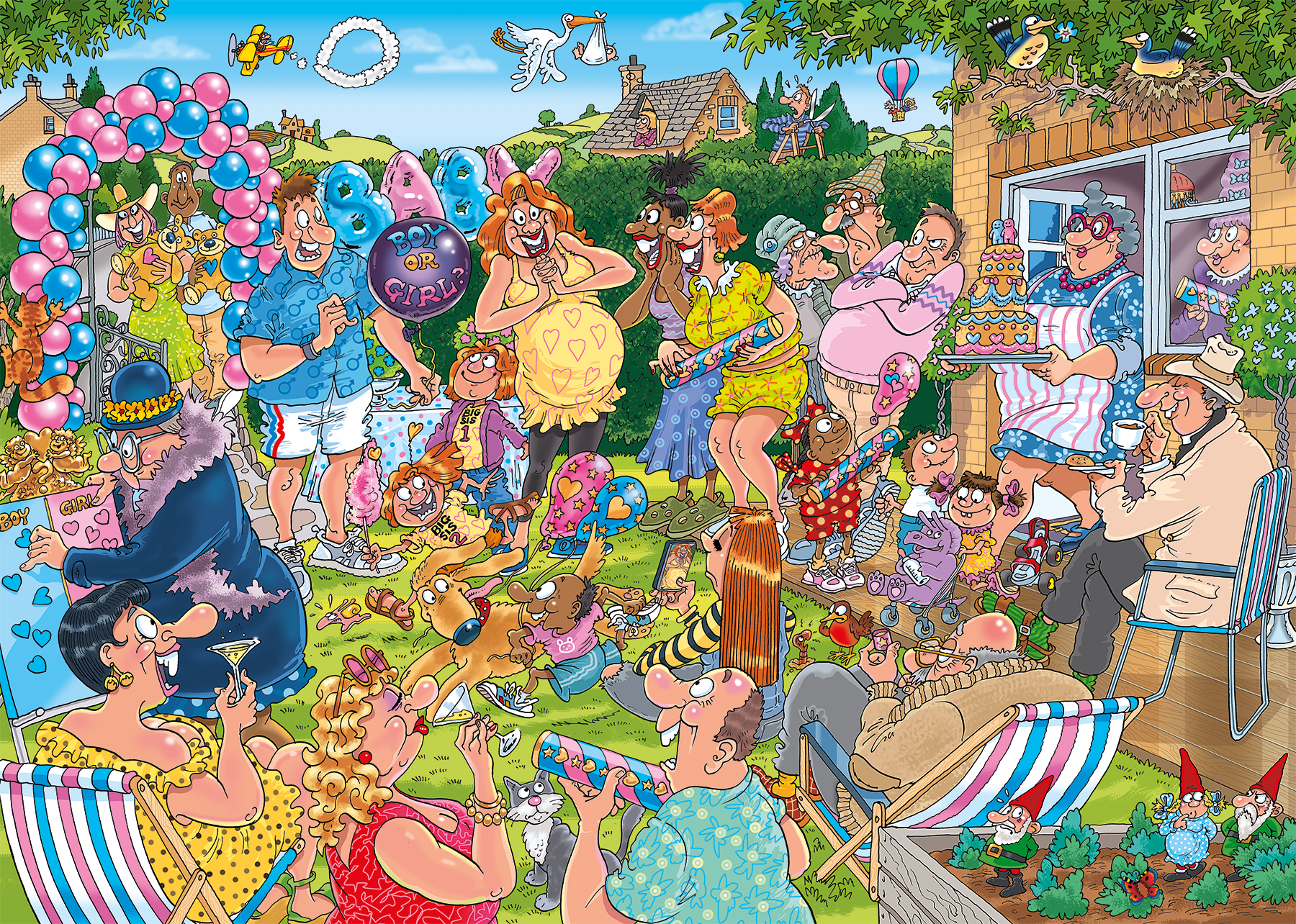 Wasgij Mystery 31 - Gender Reveal! (1000 stukjes)