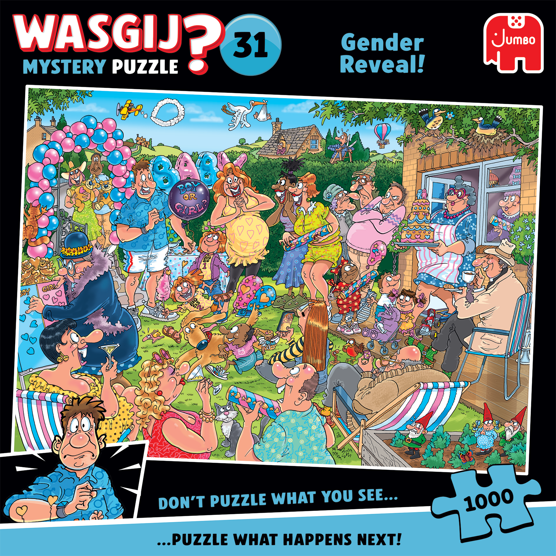 Wasgij Mystery 31 - Gender Reveal! (1000 stukjes)