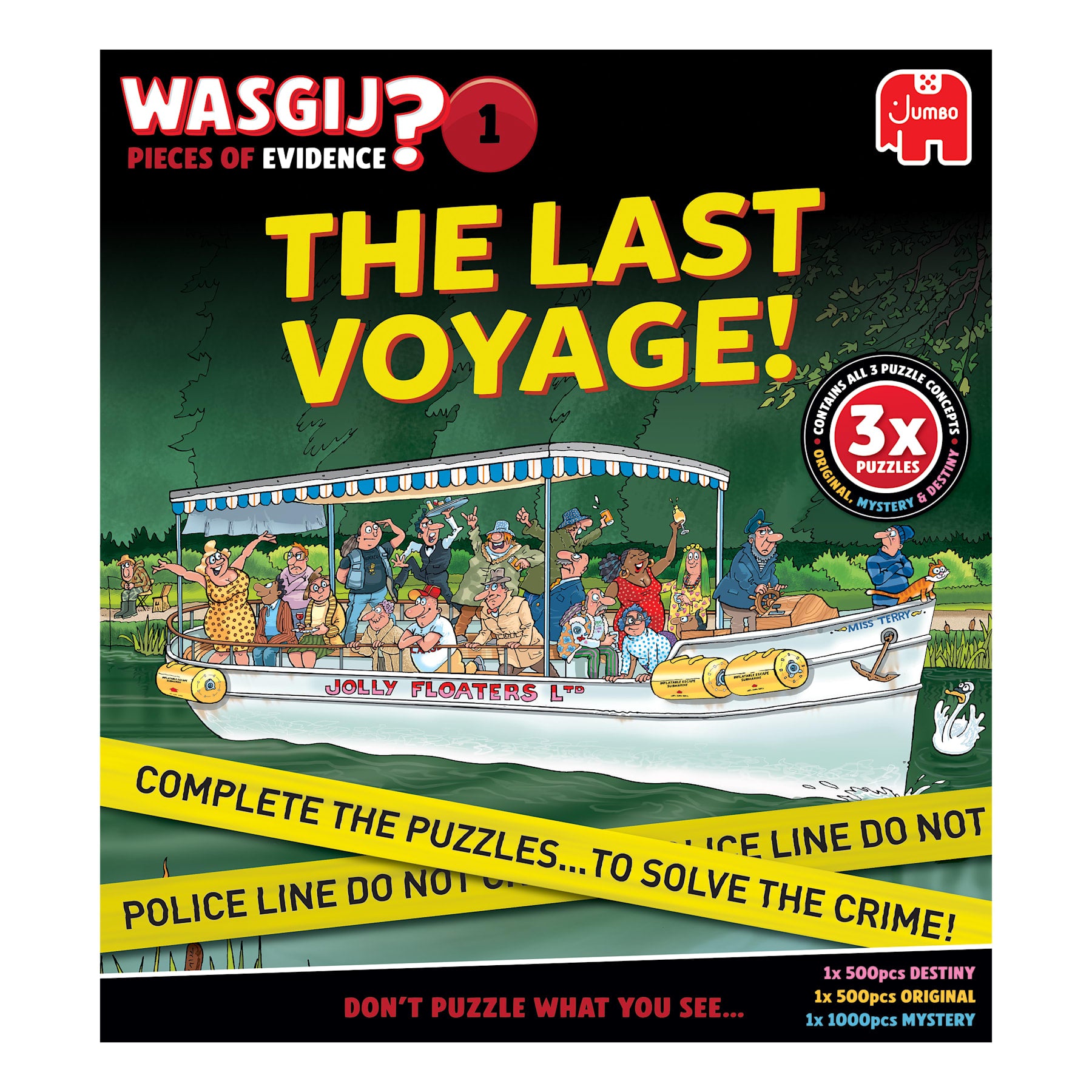 Wasgij Pieces of Evidence 1 - The Last Voyage!