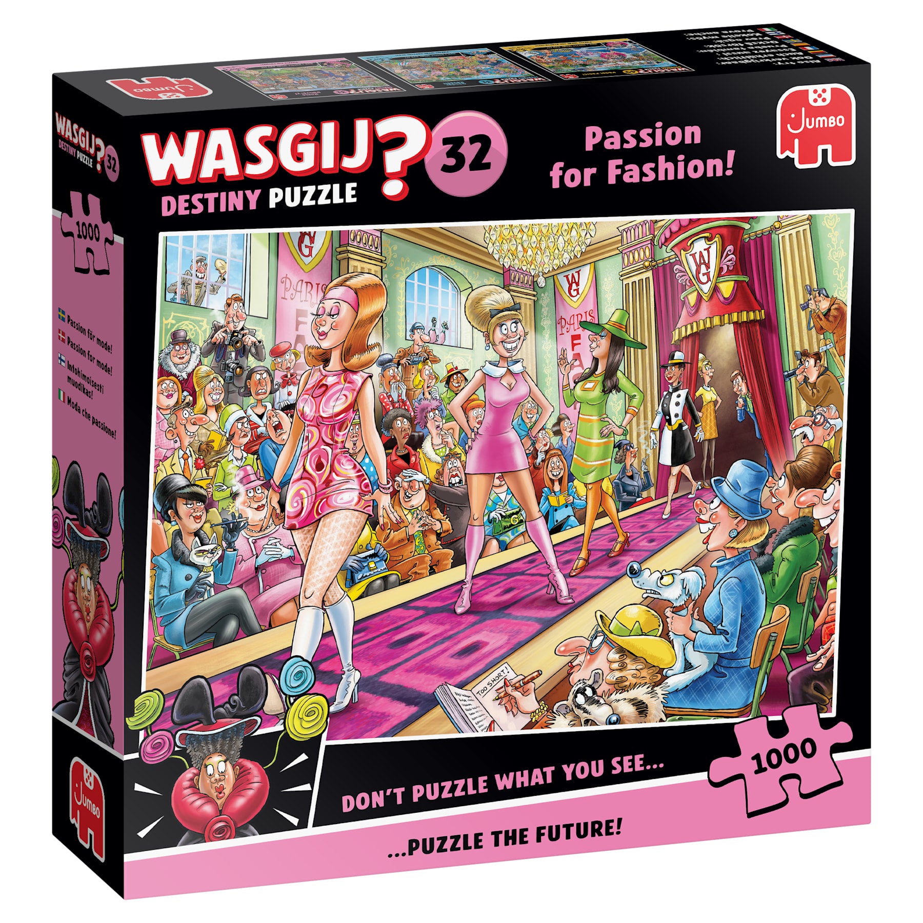 Wasgij Destiny 32 - Leidenschaft für Mode! (1000 Teile)