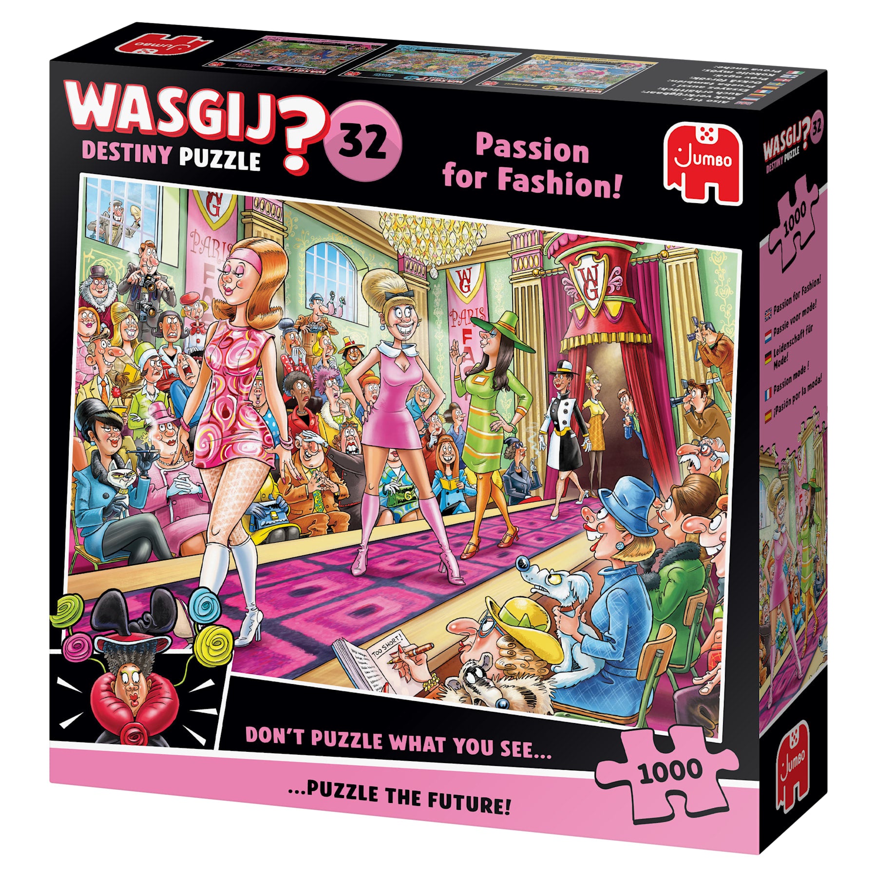 Wasgij Destiny 32 - Passie voor mode! (1000 stukjes)