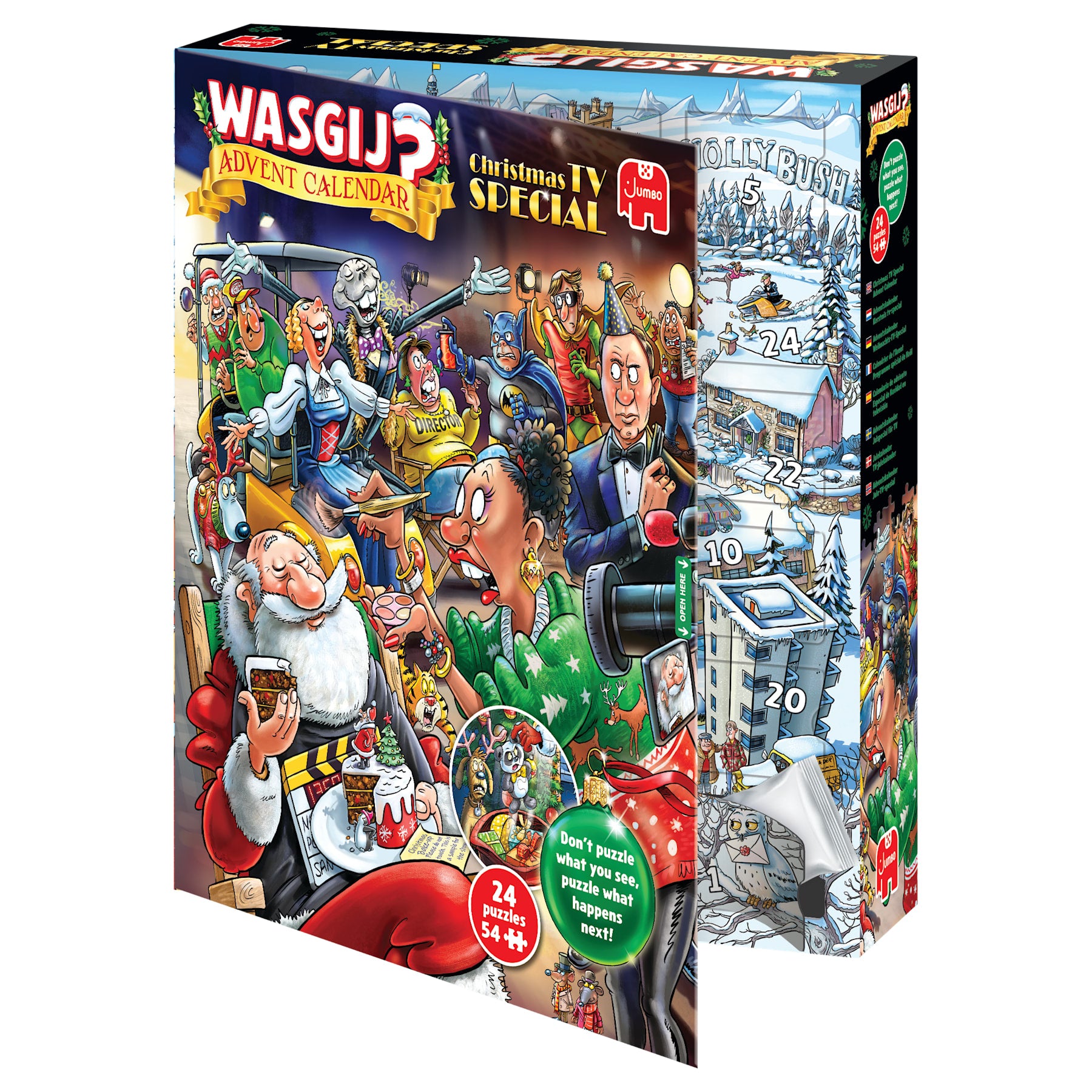 Wasgij Christmas Advent Calendar - Christmas TV Special