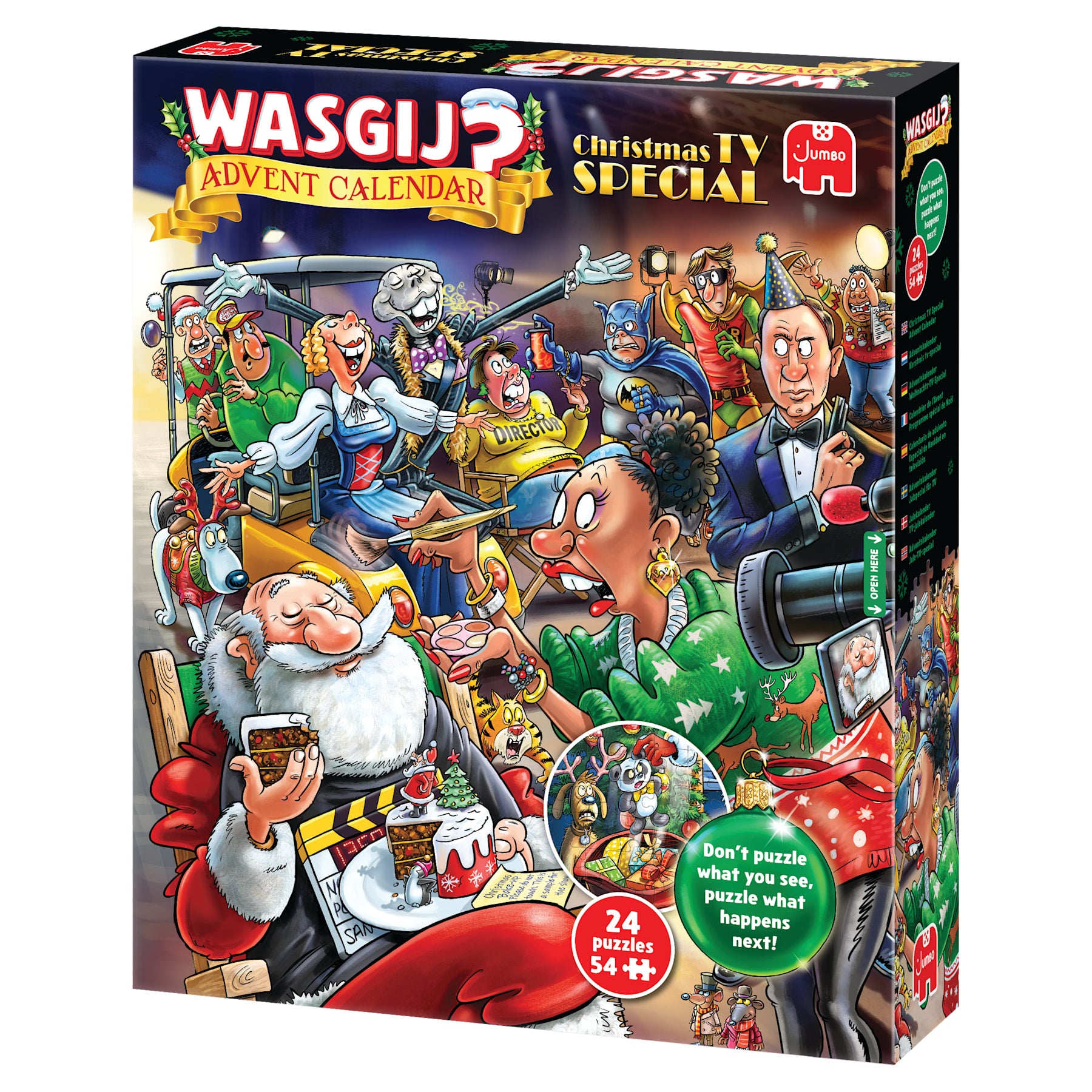 Wasgij Christmas Advent Calendar - Christmas TV Special