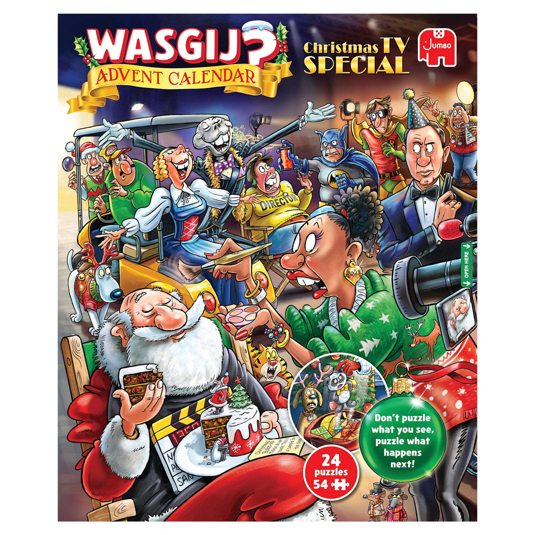 Wasgij Christmas Advent Calendar - Christmas TV Special