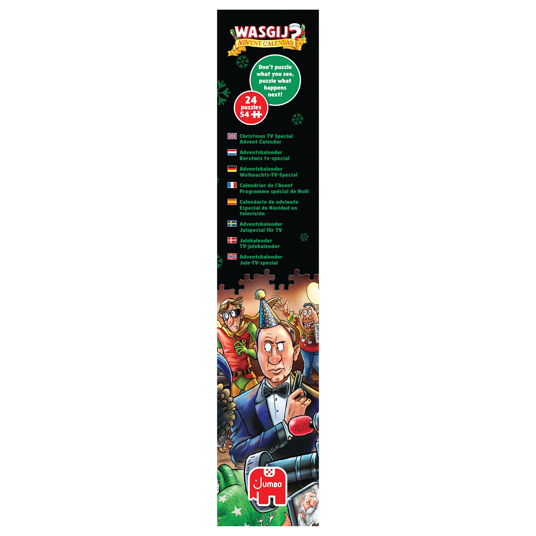 Wasgij Christmas Advent Calendar - Christmas TV Special