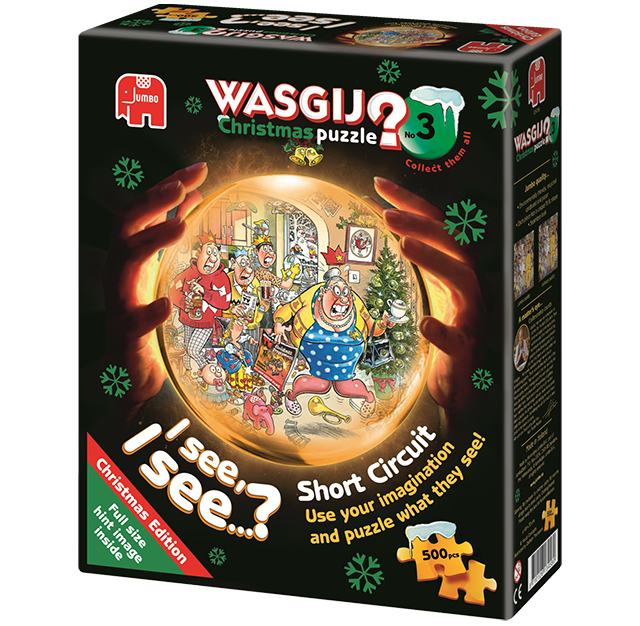 Wasgij Christmas 3 - Short Circuit (500 pieces)