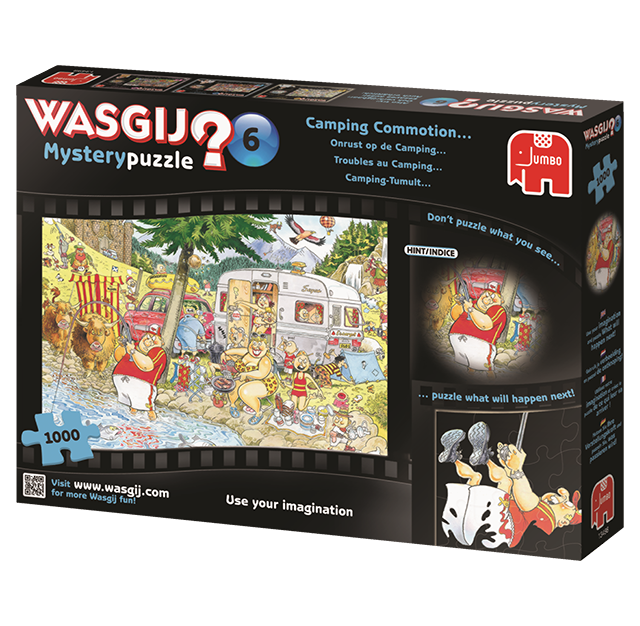 Wasgij Mystery 6 - Camping-Tumult (1000 Teile)