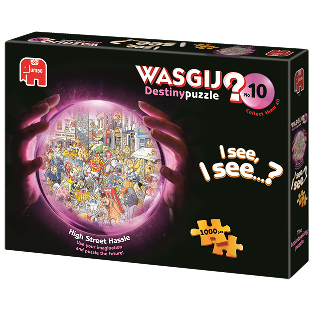 Wasgij Destiny 10 - Chaos in de winkelstraat (1000 stukjes)